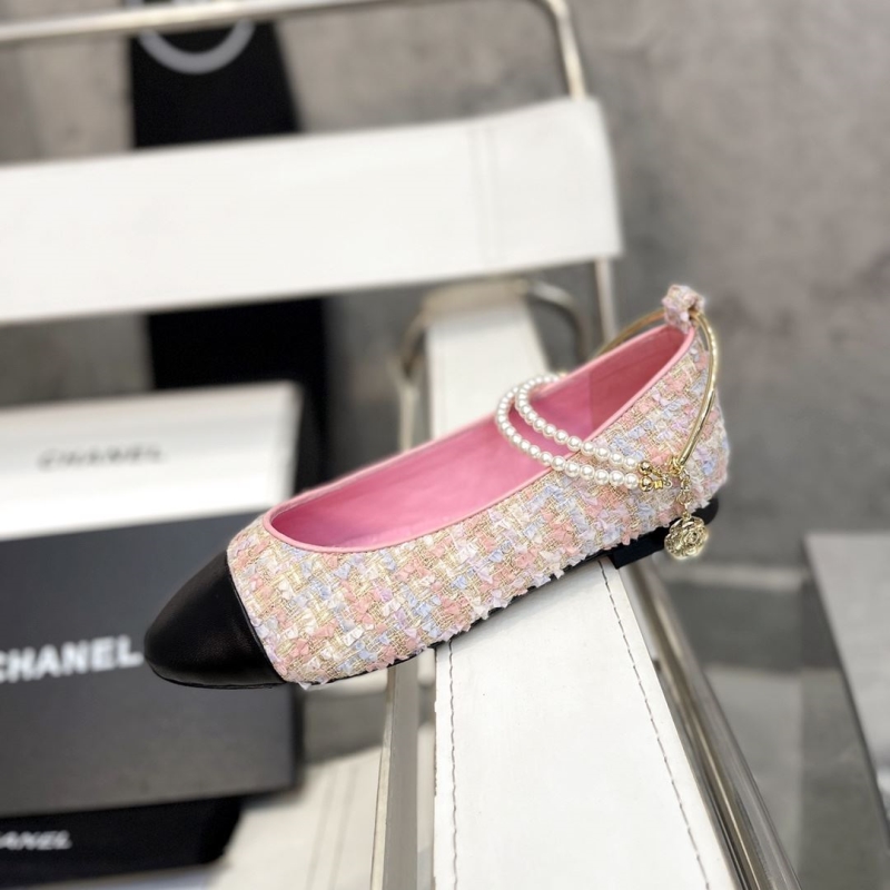 Ch*el flat shoes